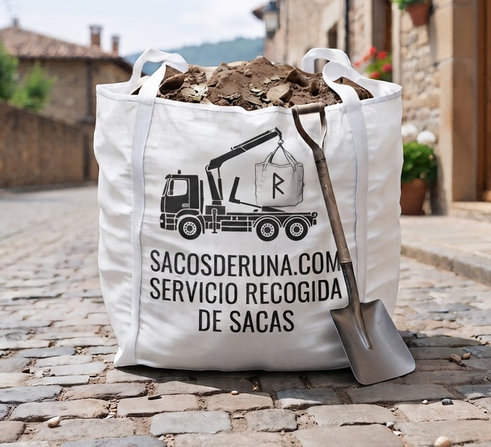 Saco de runa para obra con servicio de recogida
